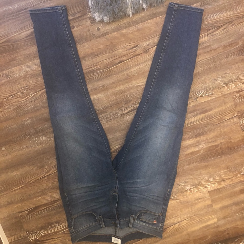 Hudson Mid-Rise Skinny Jeans